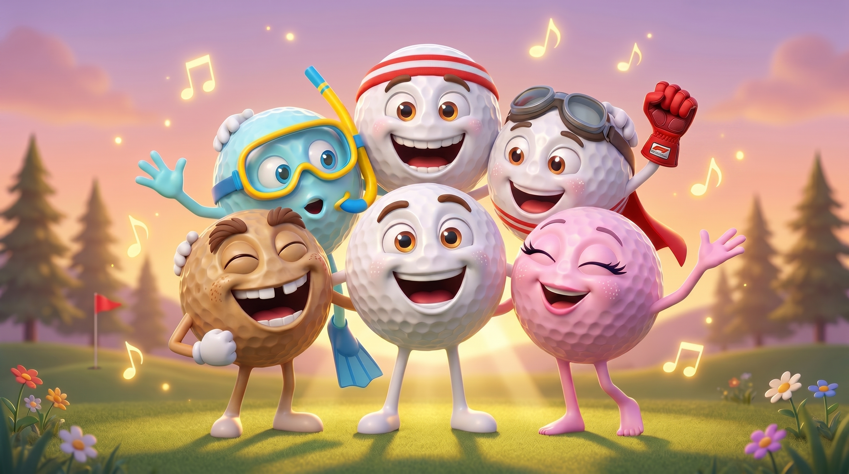 The Fairway Friends singing Swing Away